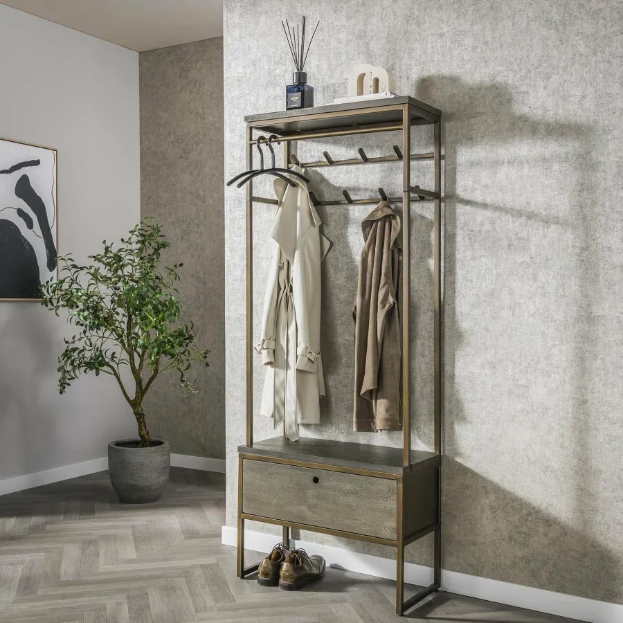 WoonStijl Garderobemeubel roede Ferro Discount