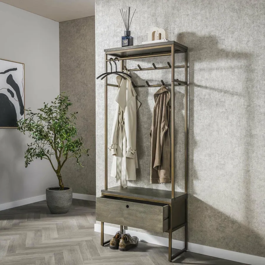 WoonStijl Garderobemeubel roede Ferro Discount