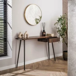 WoonStijl Hal-/kaptafel Carve met 1 lade Clearance
