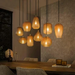 WoonStijl Hanglamp 5+4 dot pattern