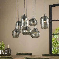 WoonStijl Hanglamp 4+3 hexagon mix Clearance