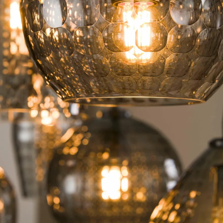 WoonStijl Hanglamp 4+3 hexagon mix Clearance