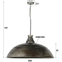 WoonStijl Hanglamp Ø80 Industry Online