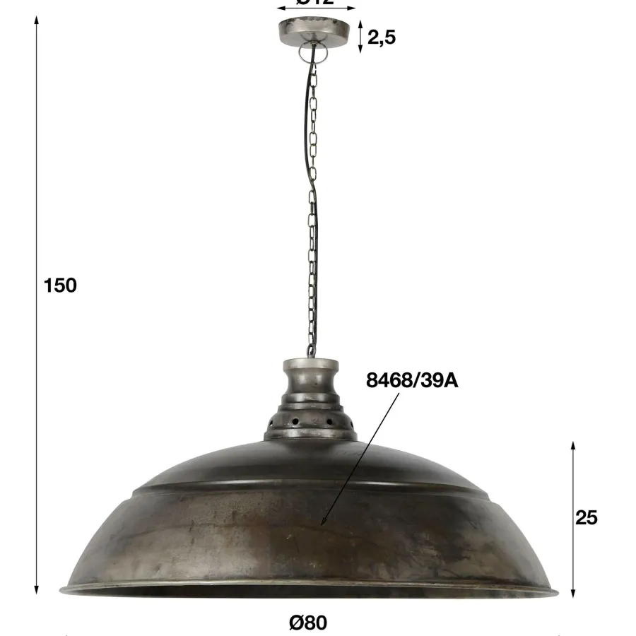 WoonStijl Hanglamp Ø80 Industry Online