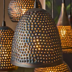 WoonStijl Hanglamp 4+3 punch mix Clearance