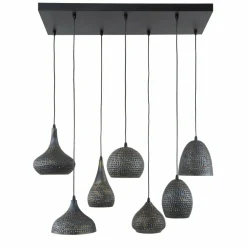 WoonStijl Hanglamp 4+3 punch mix Clearance