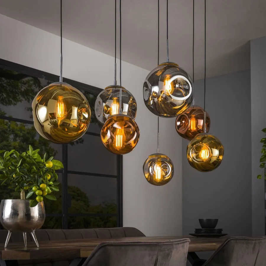 WoonStijl Hanglamp 4+3 stellar