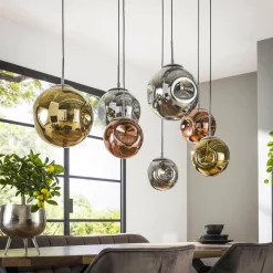 WoonStijl Hanglamp 4+3 stellar