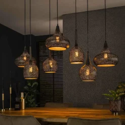 WoonStijl Hanglamp 4+3 zip Online