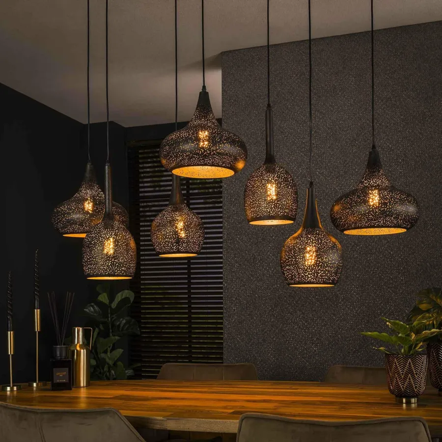 WoonStijl Hanglamp 4+3 zip Online