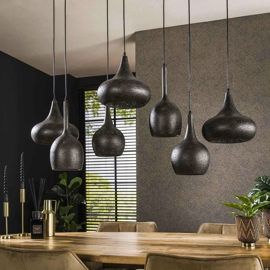 WoonStijl Hanglamp 4+3 zip Online