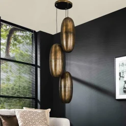 WoonStijl Hanglamp Cosmic getrapt met 3 lampen Discount