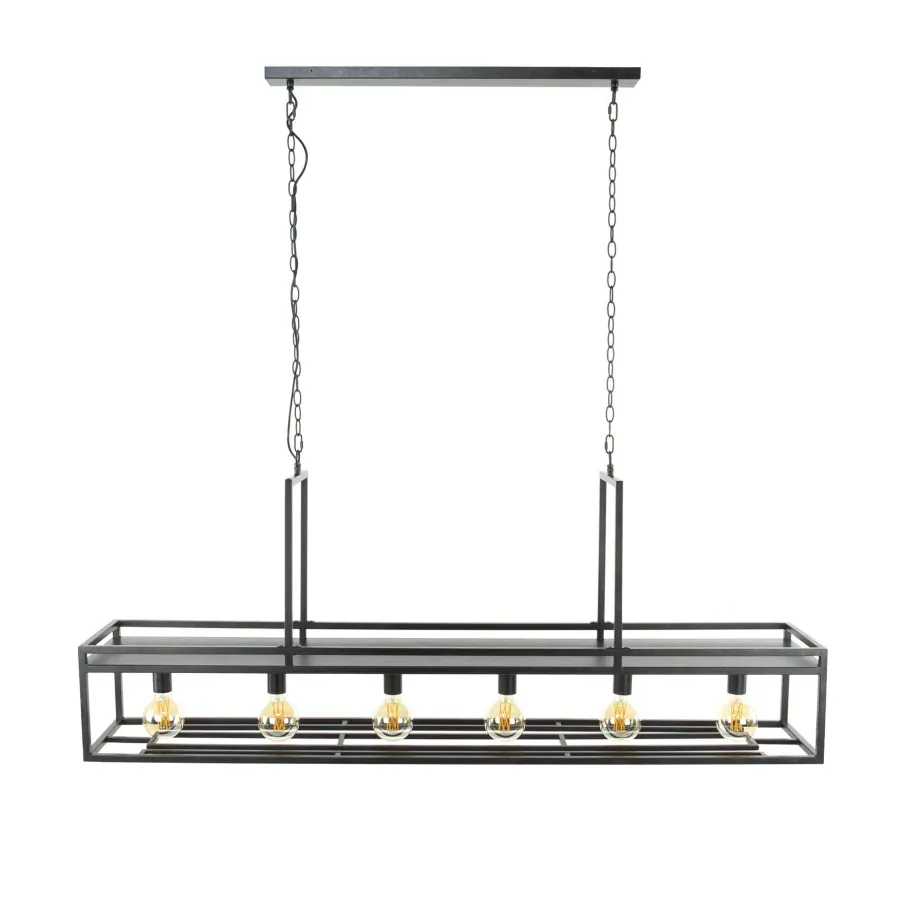 WoonStijl Hanglamp Decorate met 6 lampen Clearance
