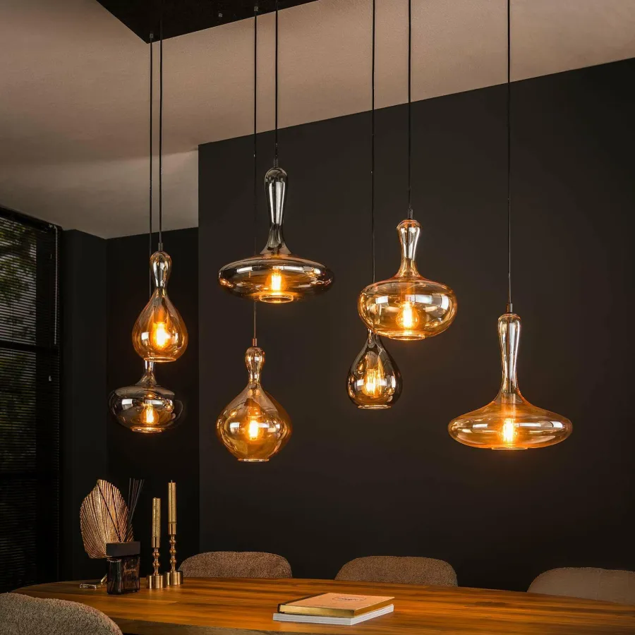 WoonStijl Hanglamp Karaf 4+3 Sale