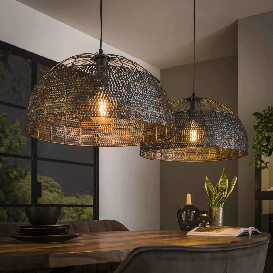 WoonStijl Hanglamp 2L armor Ø60 Online