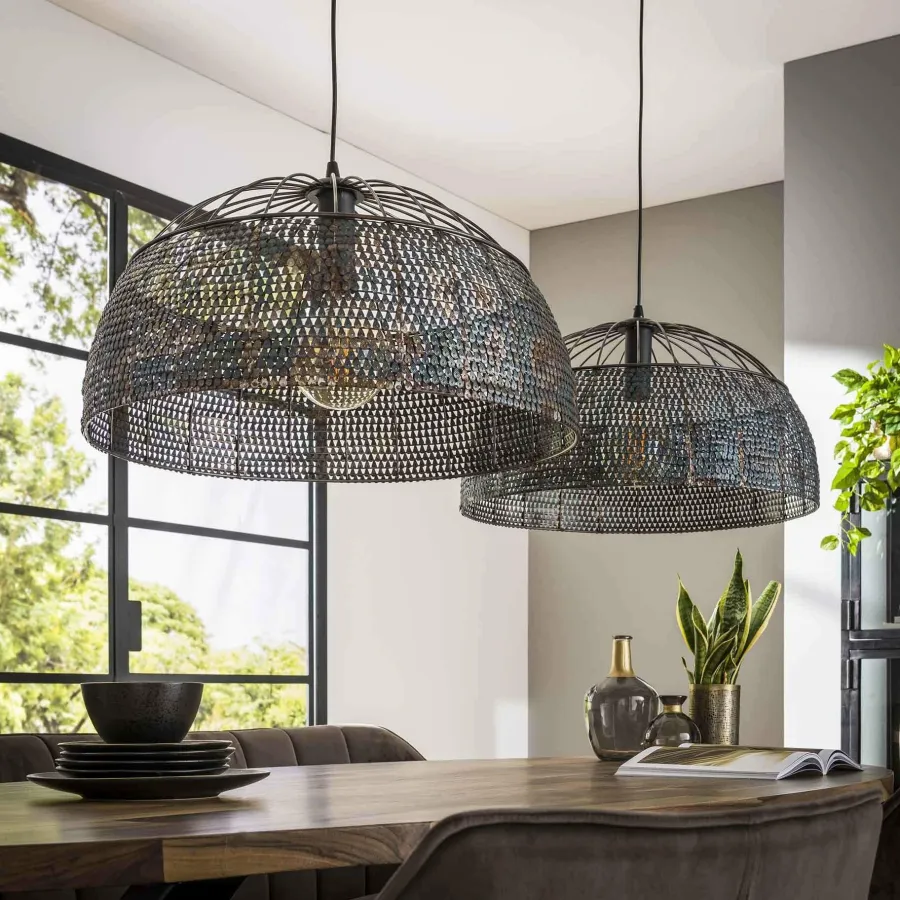 WoonStijl Hanglamp 2L armor Ø60 Online