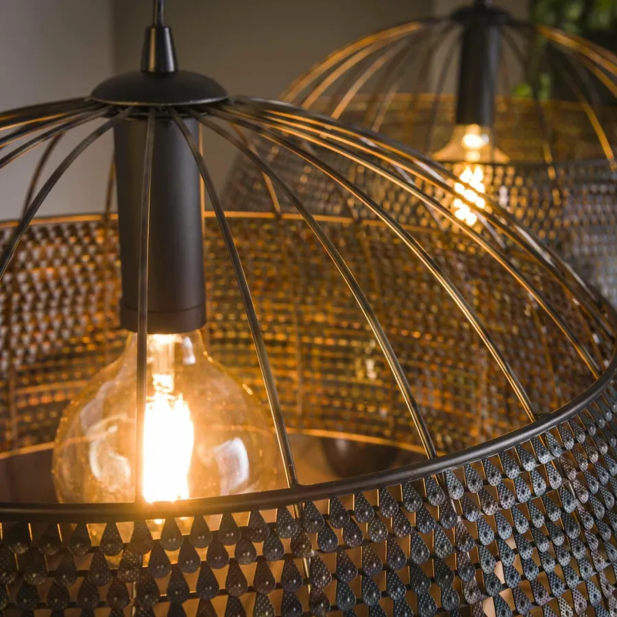 WoonStijl Hanglamp 2L armor Ø60 Online