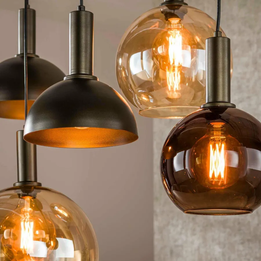 WoonStijl Hanglamp 4+3L Cluster Best