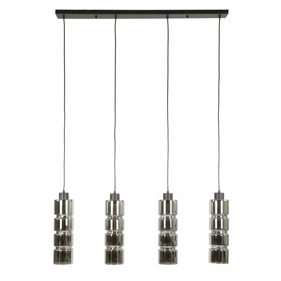 WoonStijl Hanglamp 4L cylinder glas Hot