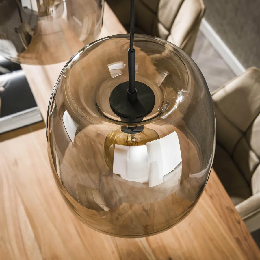 WoonStijl Hanglamp 3L drift glass Outlet