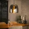 WoonStijl Hanglamp 1L drift glass Smoke grey Outlet