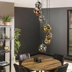 WoonStijl Hanglamp 7L getrapt stellar New