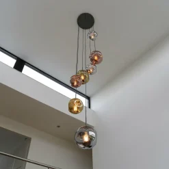 WoonStijl Hanglamp 7L getrapt stellar New