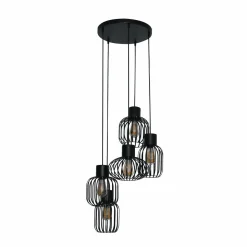 WoonStijl Hanglamp 5L getrapt mix metal Online