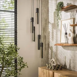WoonStijl Hanglamp 5L getrapt tube