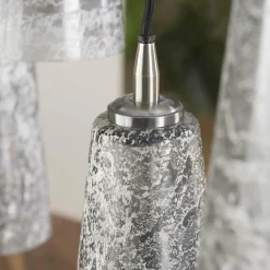 WoonStijl Hanglamp 7L kegel stone