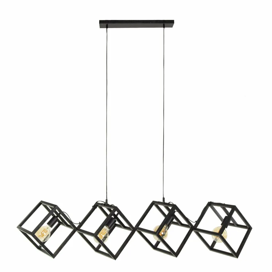 WoonStijl Hanglamp 4L kubus New