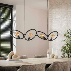 WoonStijl Hanglamp 4L Loop