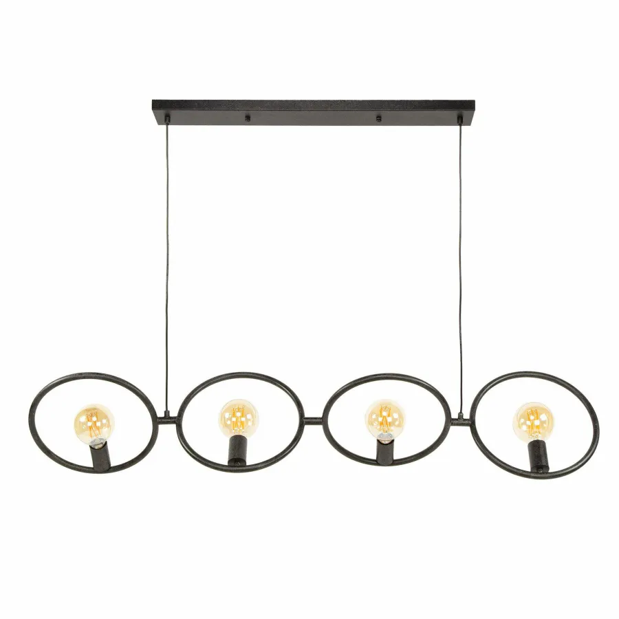 WoonStijl Hanglamp 4L Loop