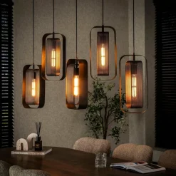 WoonStijl Hanglamp 5L mesh rotate Outlet