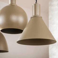 WoonStijl Hanglamp 5L Metallo mix Beige Best