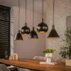 WoonStijl Hanglamp 5L Metallo mix Sienna bruin Discount