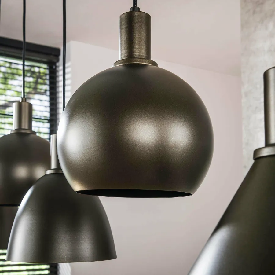 WoonStijl Hanglamp 5L Metallo mix Sienna bruin Discount
