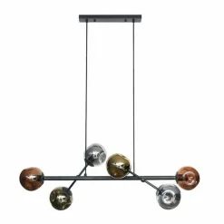 WoonStijl Hanglamp 6L molecule mix glass Clearance