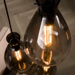 WoonStijl Hanglamp 3L nugget shaded New