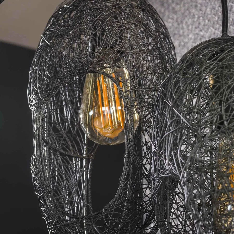 WoonStijl Hanglamp 5L open oog wire Discount