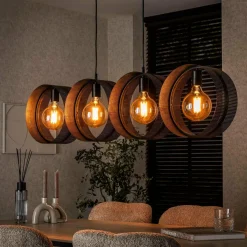 WoonStijl Hanglamp 4L ring geperforeerd Hot