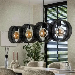 WoonStijl Hanglamp 4L ring geperforeerd Hot