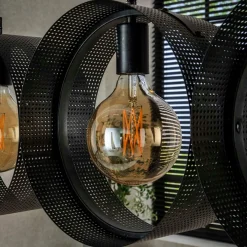 WoonStijl Hanglamp 4L ring geperforeerd Hot