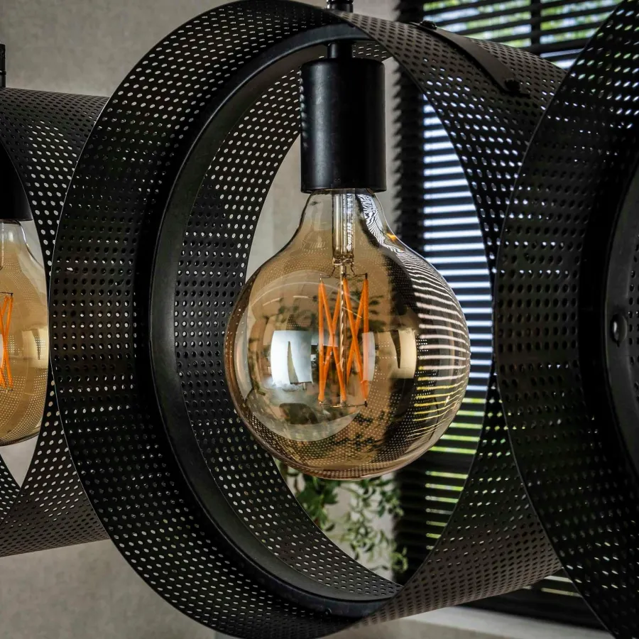 WoonStijl Hanglamp 4L ring geperforeerd Hot