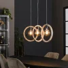 WoonStijl Hanglamp 3L round wood Sale