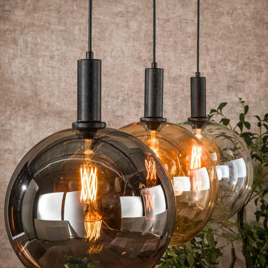 WoonStijl Hanglamp 3L Sfera tricolore Discount