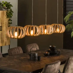 WoonStijl Hanglamp 4L stripes Sale