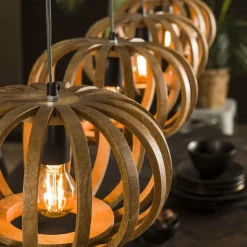 WoonStijl Hanglamp 4L stripes Sale
