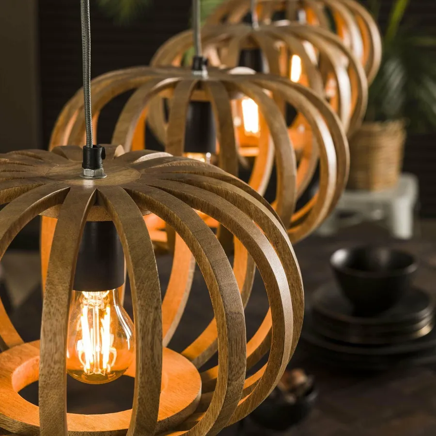 WoonStijl Hanglamp 4L stripes Sale