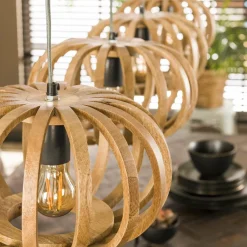 WoonStijl Hanglamp 4L stripes Sale